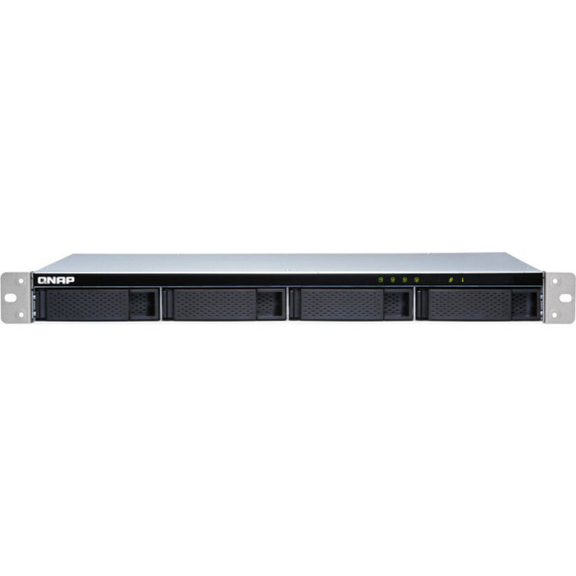 QNAP TL-R400S Drive Enclosure SATA/600 - Mini-SAS Host Interface - 1U Rack-mountable QNAP