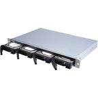 QNAP TL-R400S Drive Enclosure SATA/600 - Mini-SAS Host Interface - 1U Rack-mountable QNAP