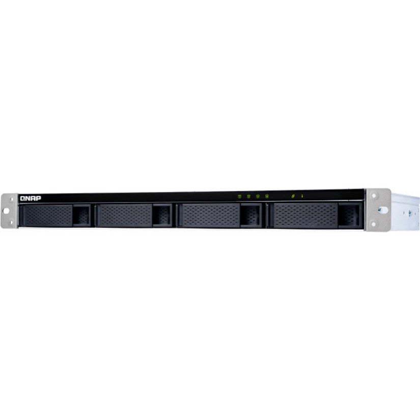 QNAP TL-R400S Drive Enclosure SATA/600 - Mini-SAS Host Interface - 1U Rack-mountable QNAP