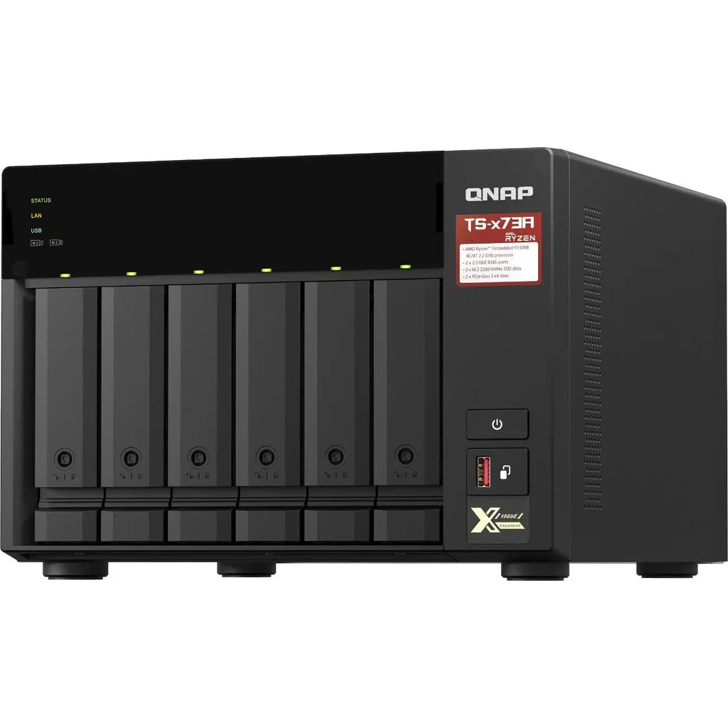 QNAP TS-673A-8G NAS Storage System | SKU QP-T673A8G QNAP