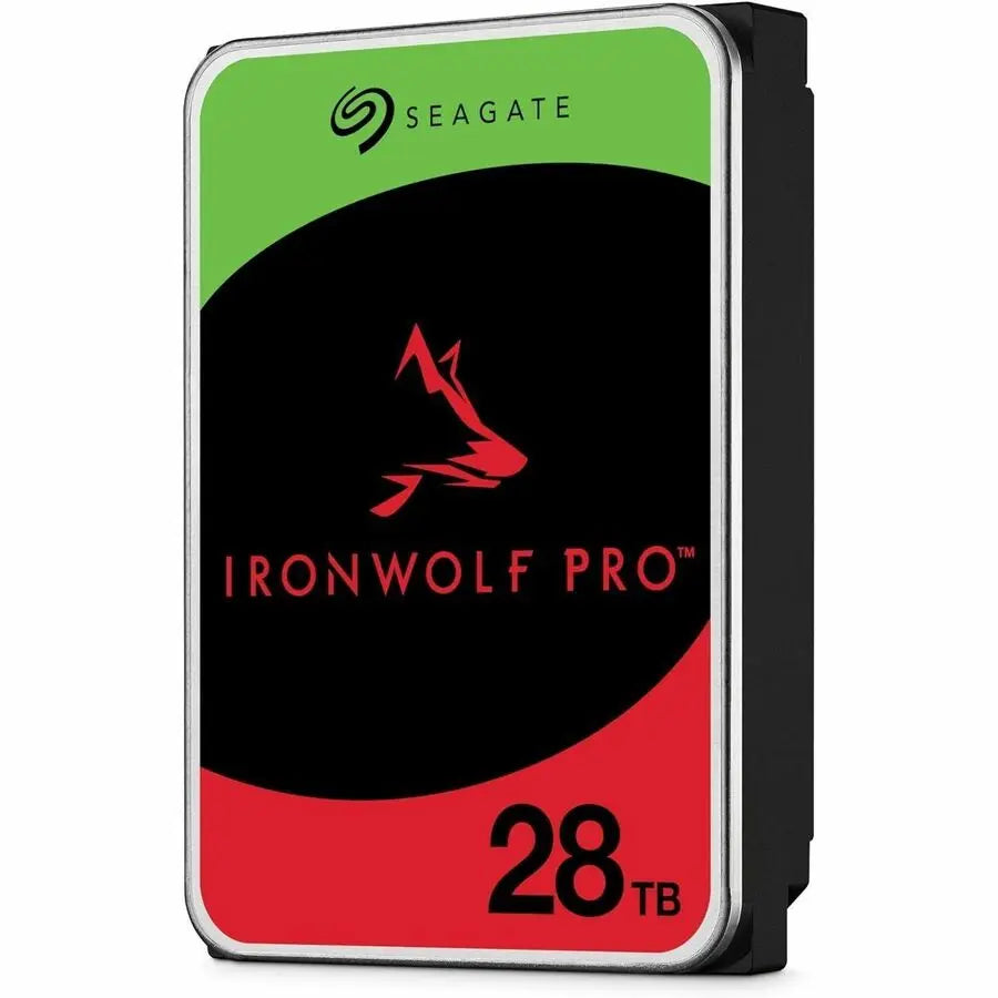 Seagate IronWolf Pro ST28000NT000 28 TB Hard Drive - 3.5" Internal - SATA (SATA/600) - Conventional Magnetic Recording (CMR) Method | SKU ST28TBNT00 SEAGATE